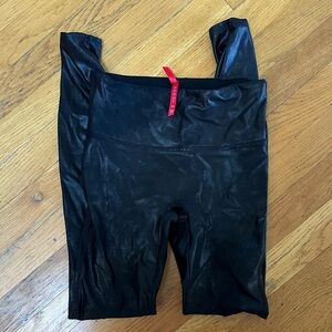 Spanx Faux Leather Leggings
